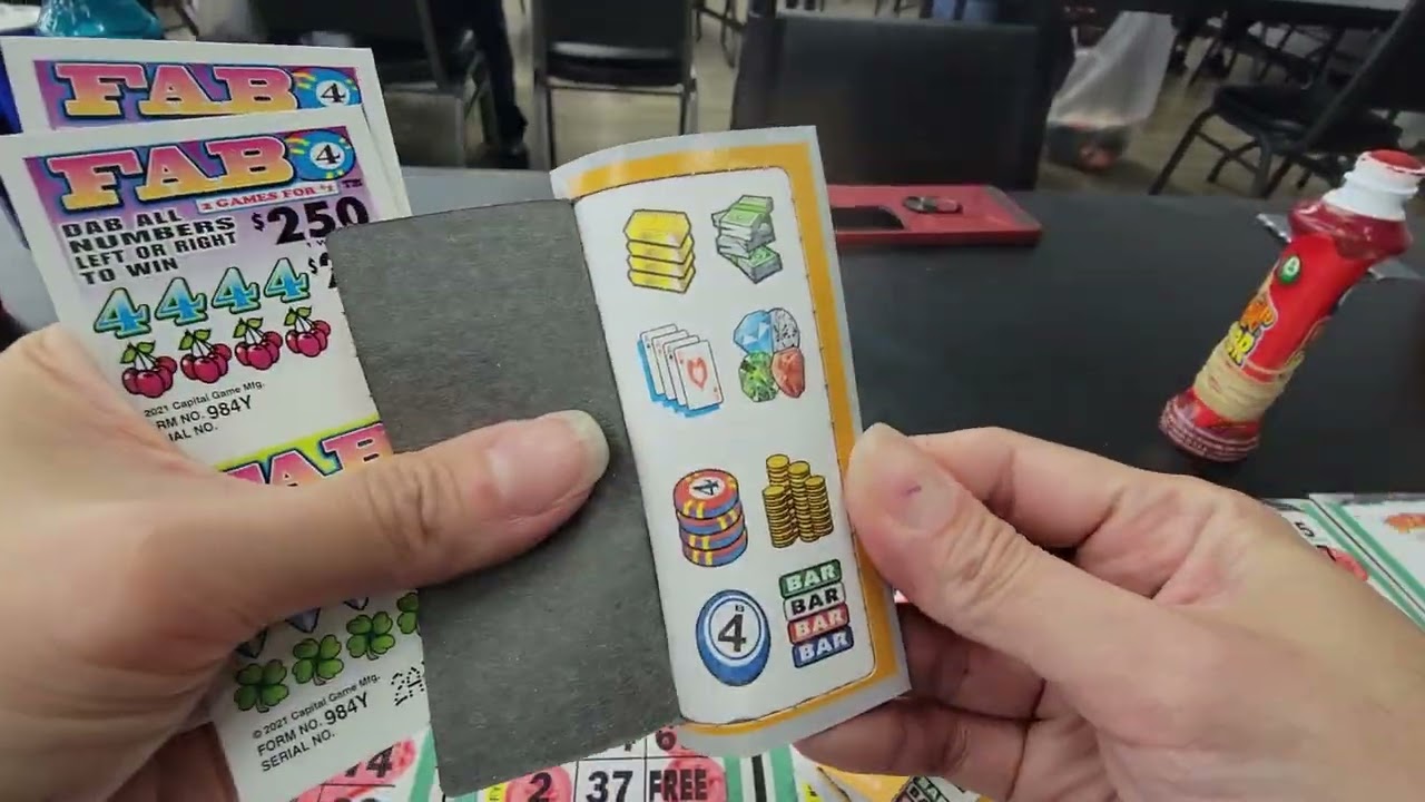 #ASMR Pull Tabs Addict Break opened