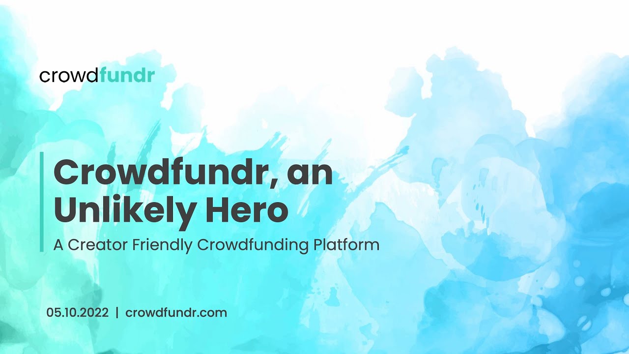 What Makes Crowdfundr the Creator Friendly Crowdfunding Platform