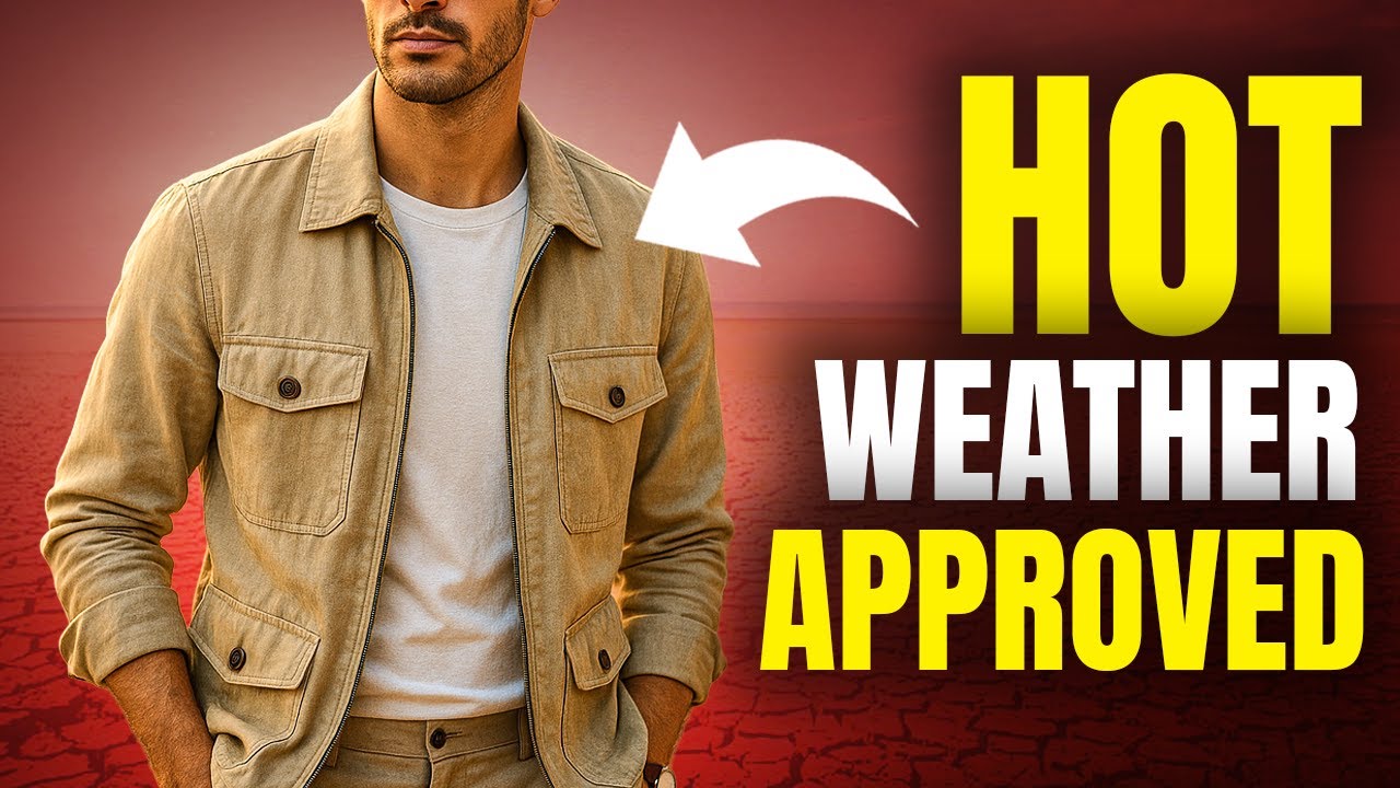 Hot Weather Summer Casual Jackets To Level Up Your Style