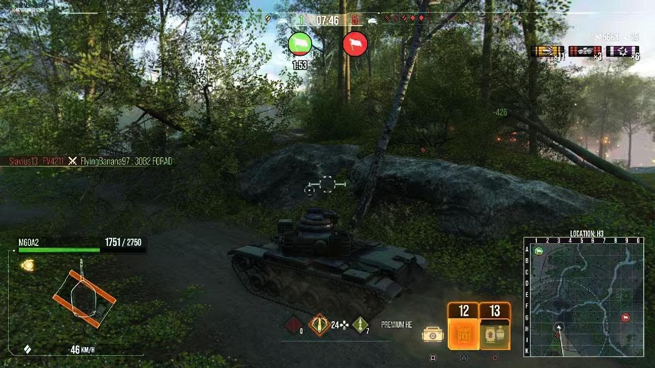 Me vs lag & 5 Tanks | WOT console #world_of_tanks_console #wot #wotconsole #wotc