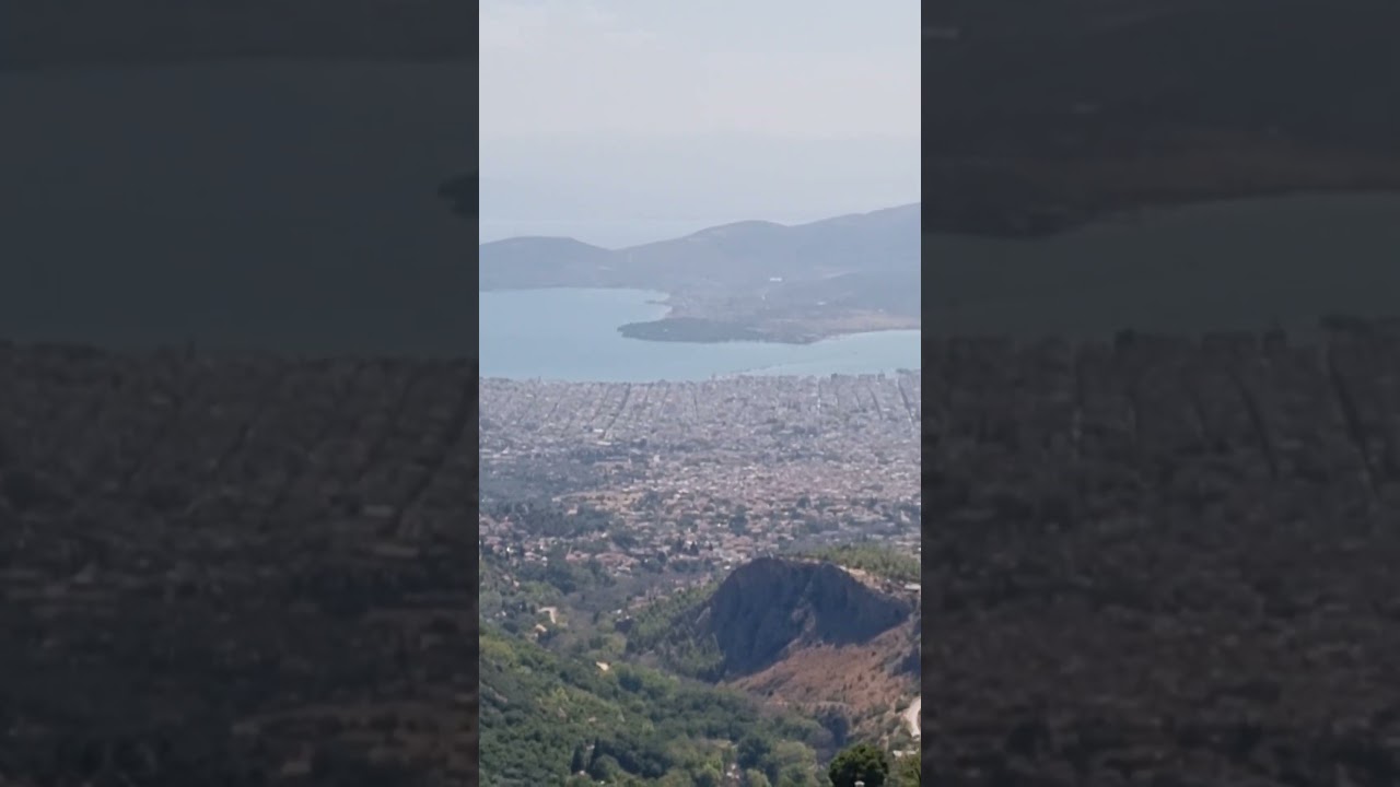 Makrinitsa village, Volos, Yunanistan            