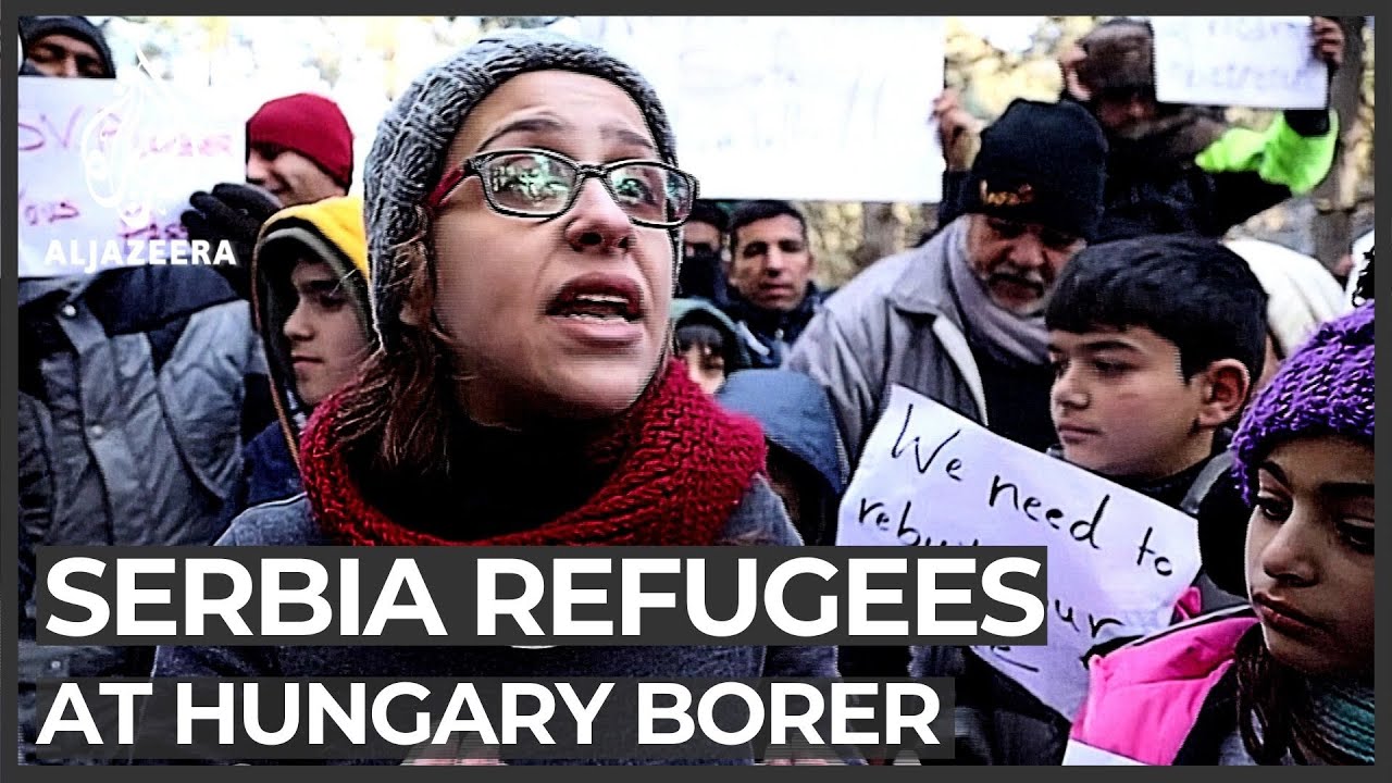 Refugees, migrants in Serbia attempt to cross Hungary's border