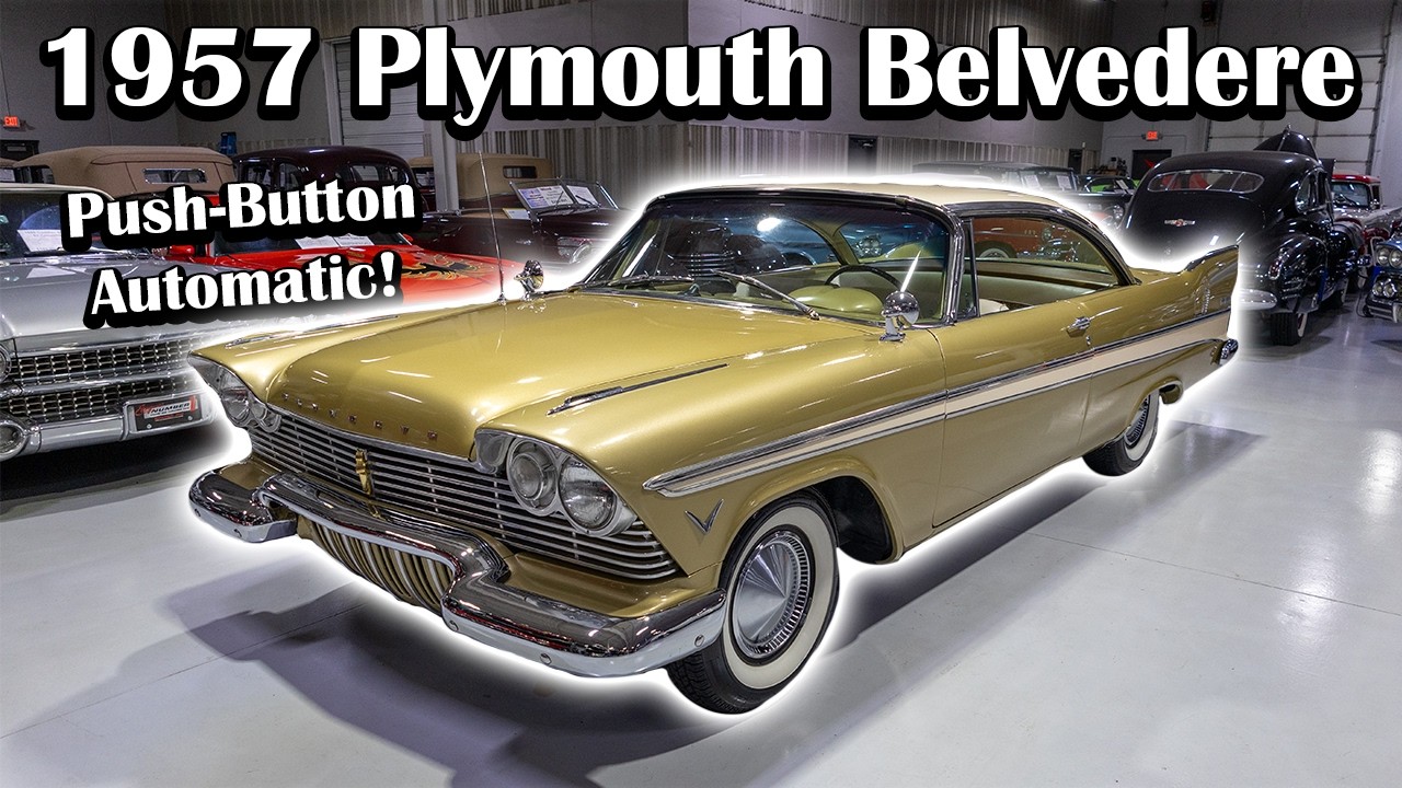 Mopar Beauty: 1957 Plymouth Belvedere