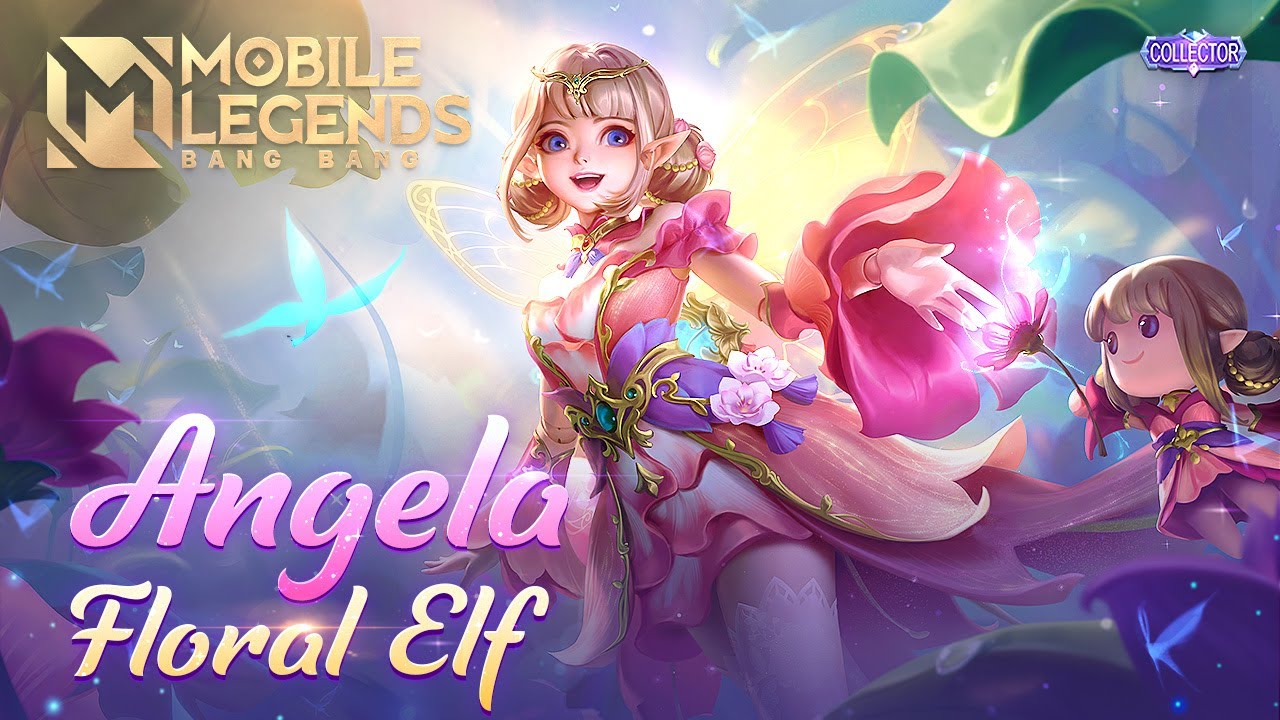 Angela New COLLECTOR Skin | Floral Elf | Mobile Legends: Bang Bang