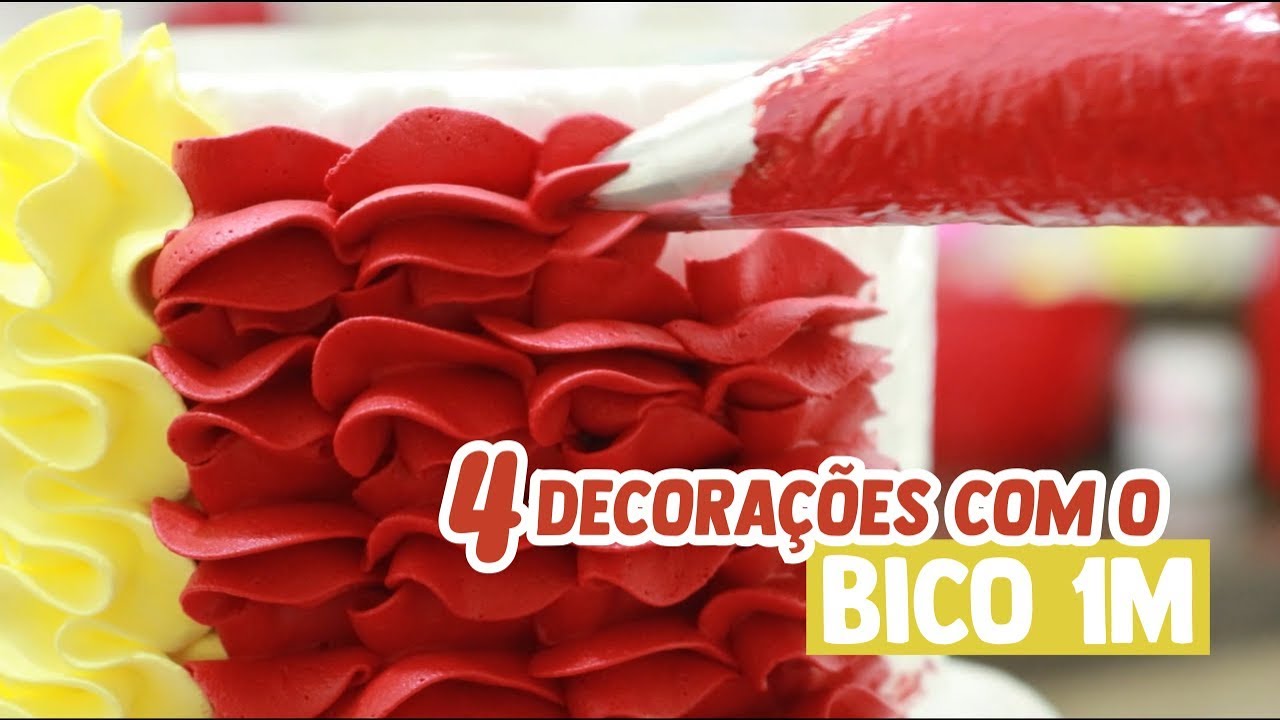 Bico 1M - Quatro decorações lindas e simples!