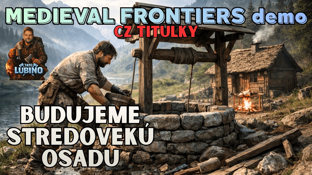 MEDIEVAL FRONTIERS demo - STREDOVEKÝ SURVIVAL, KDE ZAKLADÁM NOVÚ DEDINU - CZ titulky - SK / CZ