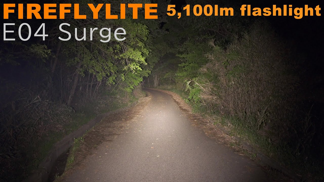 FIREFLYLITE E04 Surge (SFT40 3000K, 5000K Mix ver) 5,100lm #flashlight