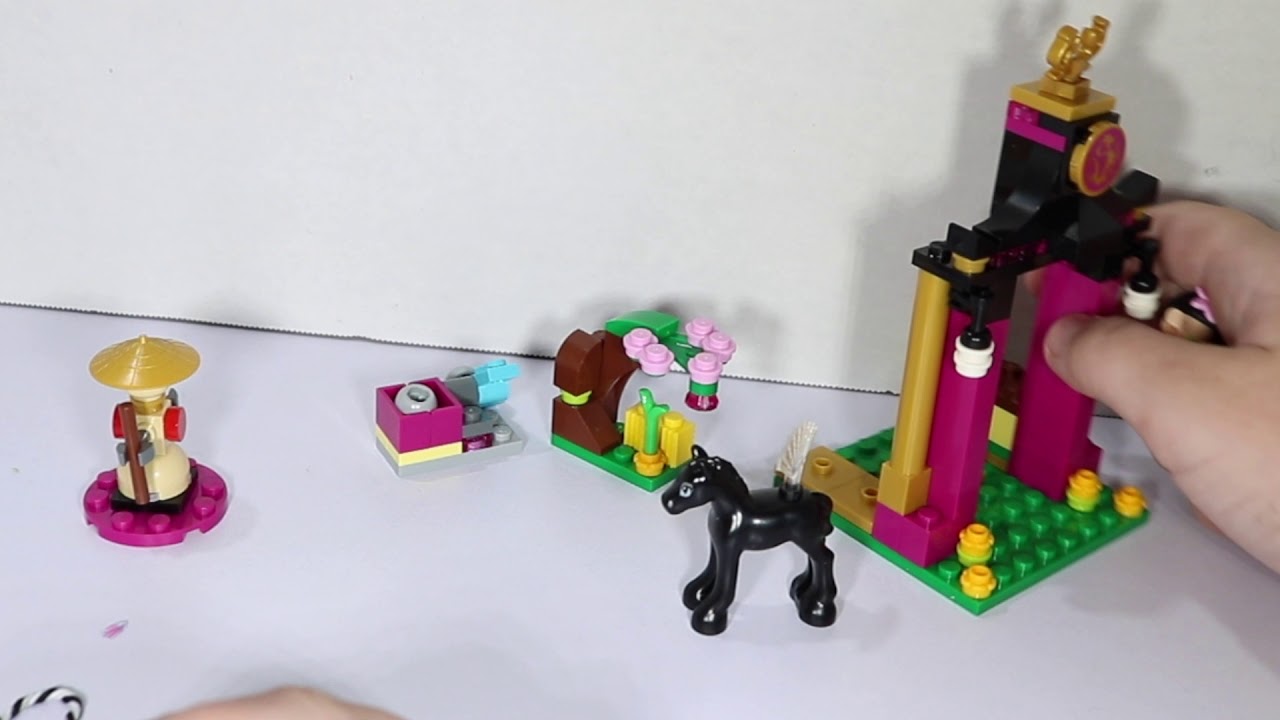 Mulan Lego Set Speed Build - Disney Princess Legos