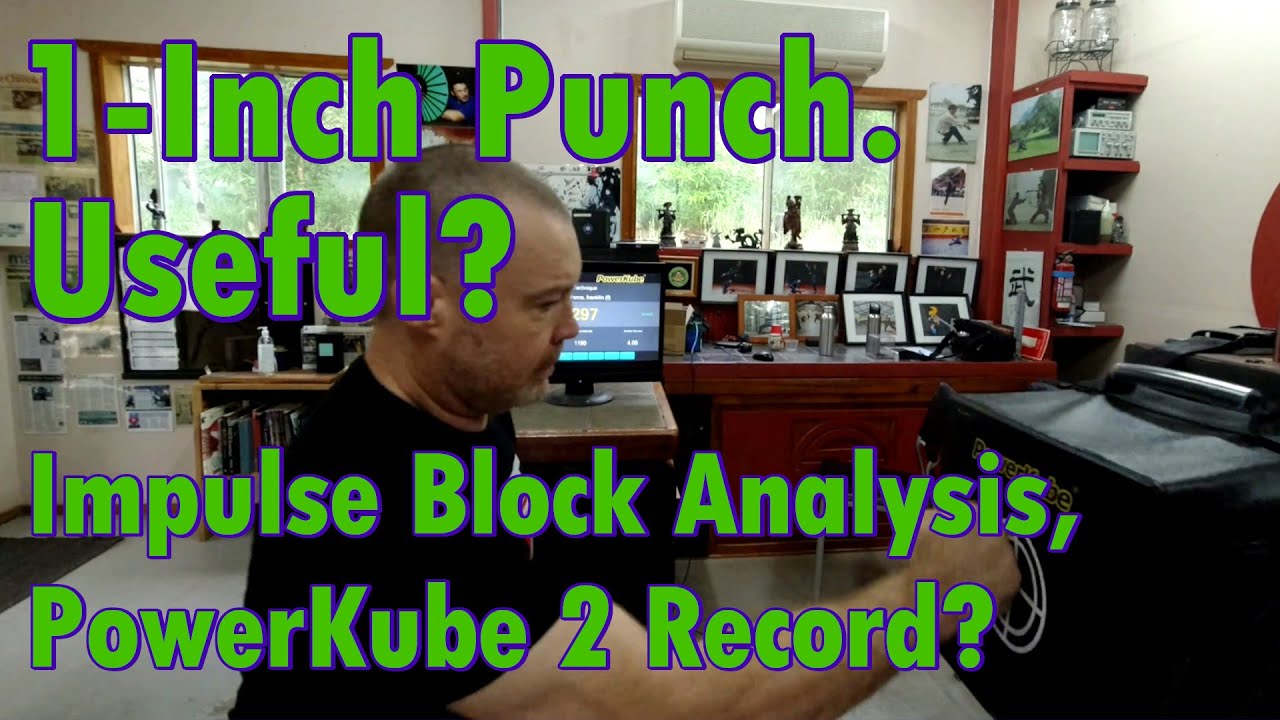 1 inch punch! Useful or not? Fully tested using Impulse Block analysis. PowerKube 2 record broken!?