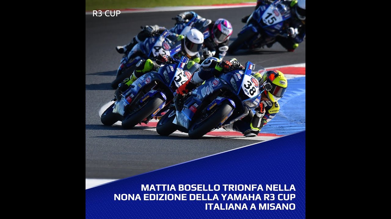 Yamaha R3 Cup Round 4 Misano
