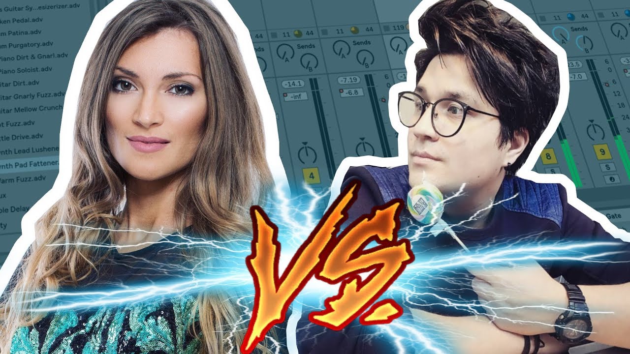 Producerin macht einen krassen Beat in 15 Minuten #Beatbattle | Vincent Lee