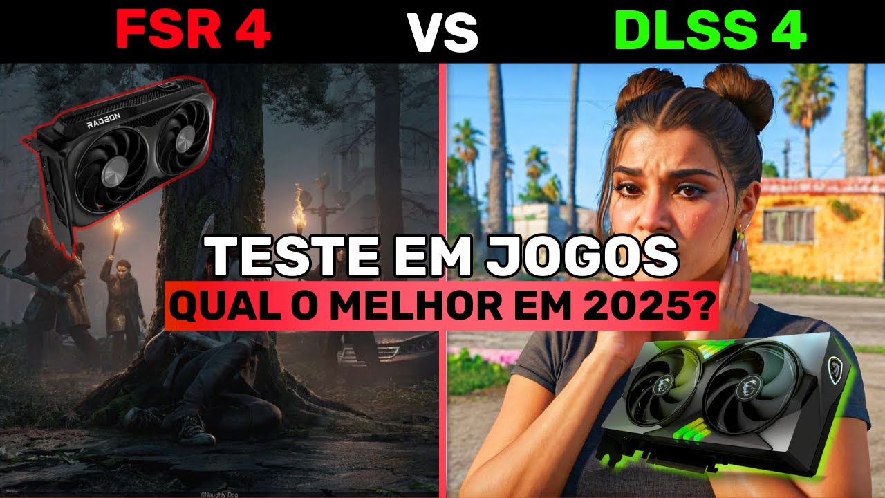 DLSS 4 vs FSR 4: Como eles funcionam e Qual é o melhor?
