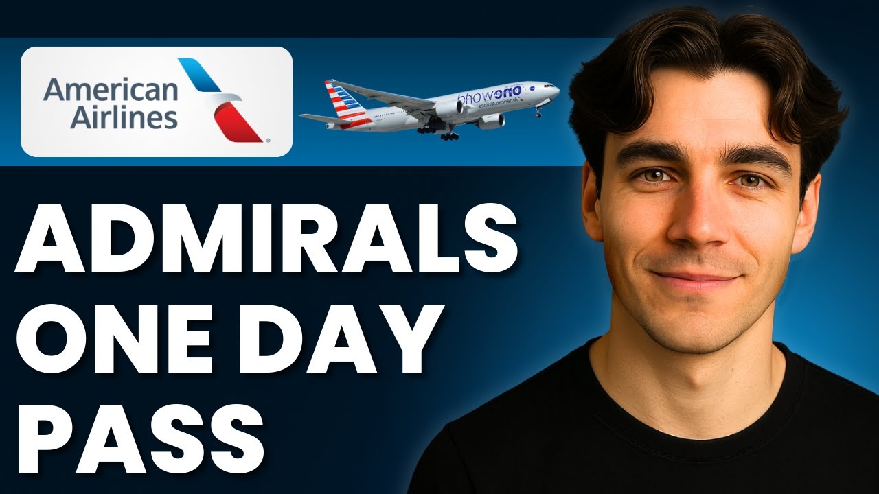 How To Get An Admirals Club One Day Pass From American Airlines (Tutorial 2026)