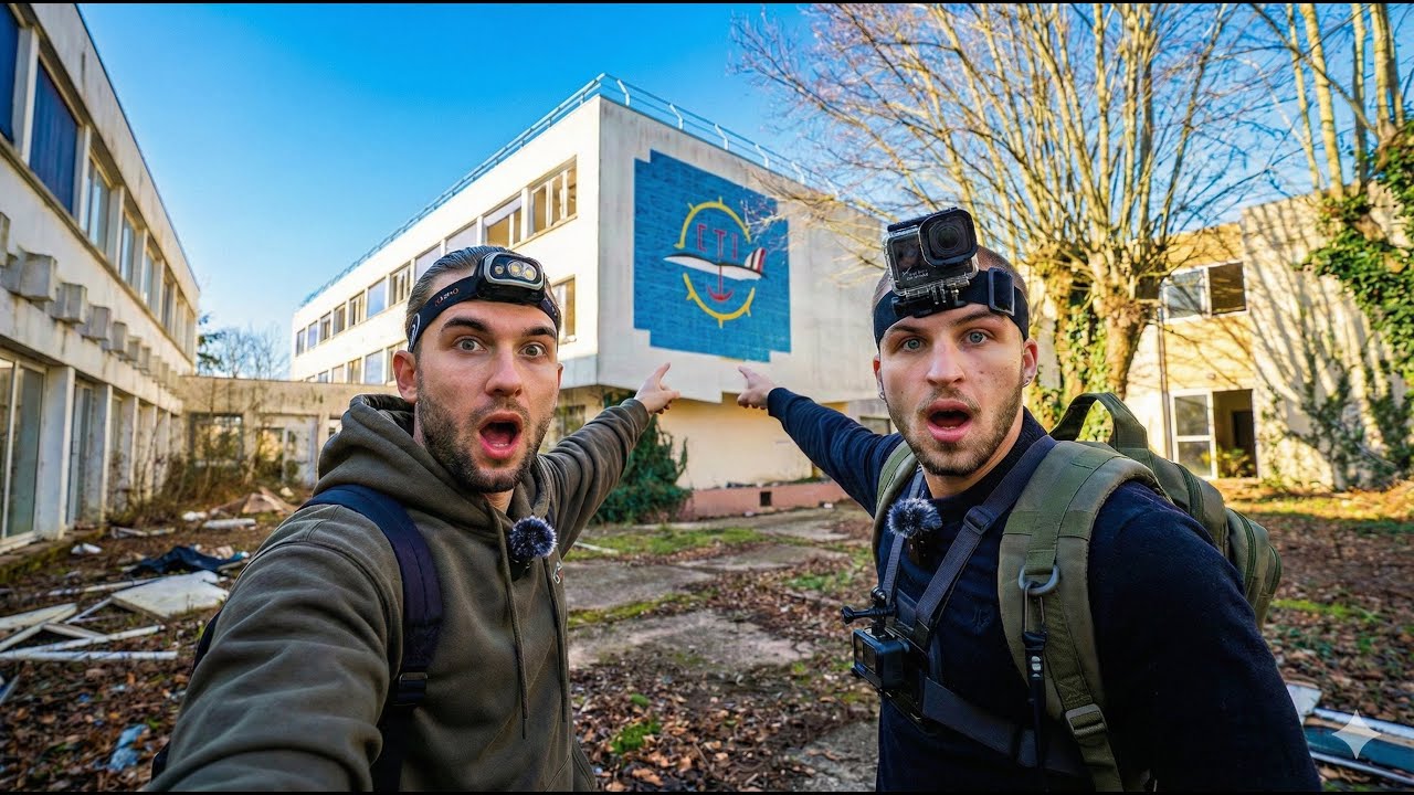 ON S'INFILTRE DANS UNE ANCIENNE BASE D'AVIATION !!!