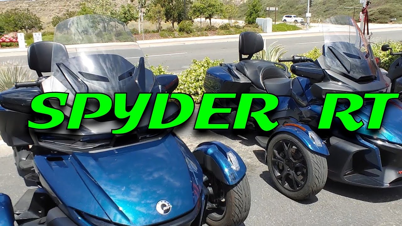 Видеосравнение Spyder RT и F3. Различия и сходства Spyder RT и Spyder F3.