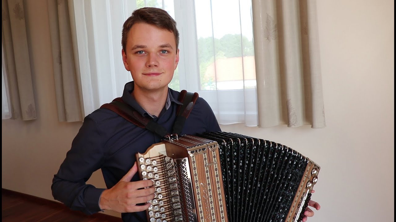 Heligonka Lejsek - An der schönen blauen Donau - Steirische harmonika - heligonka