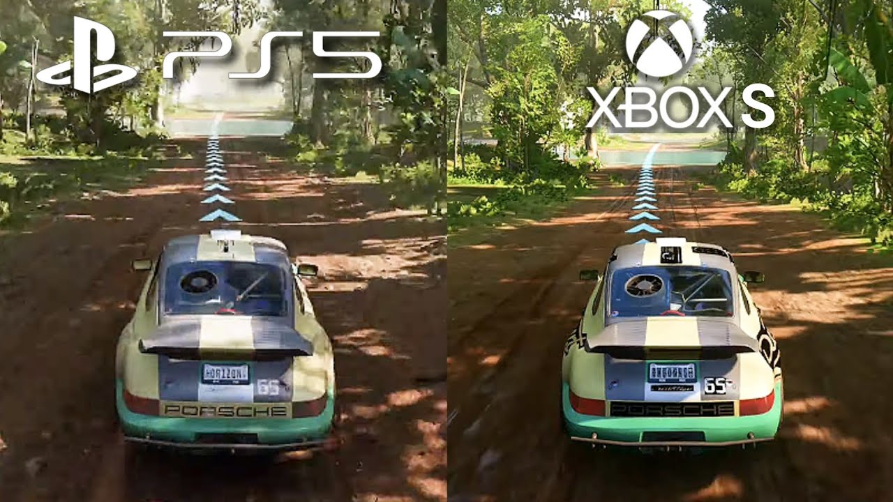 Forza Horizon 5 | PS5 vs Xbox Series S Graphics & Gameplay Comparison 