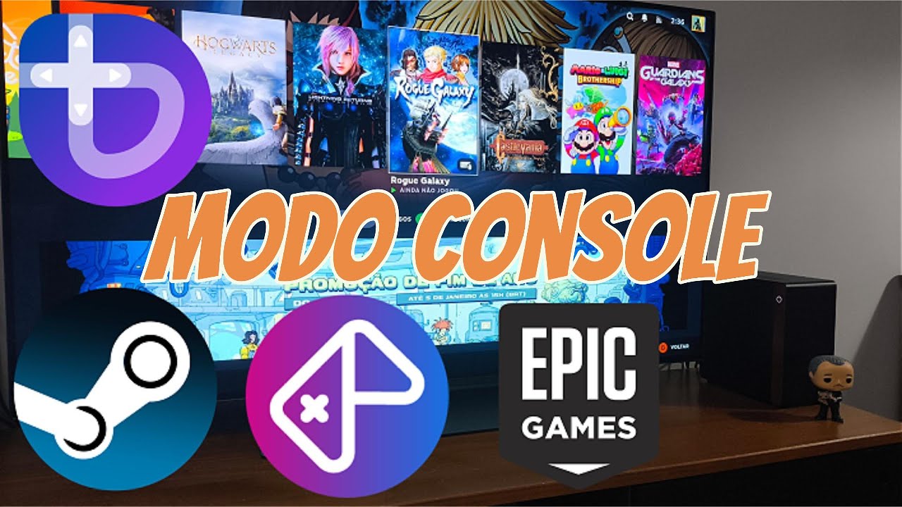 Bazzite OS: Steam, Epic e Emuladores no PC Mini ITX