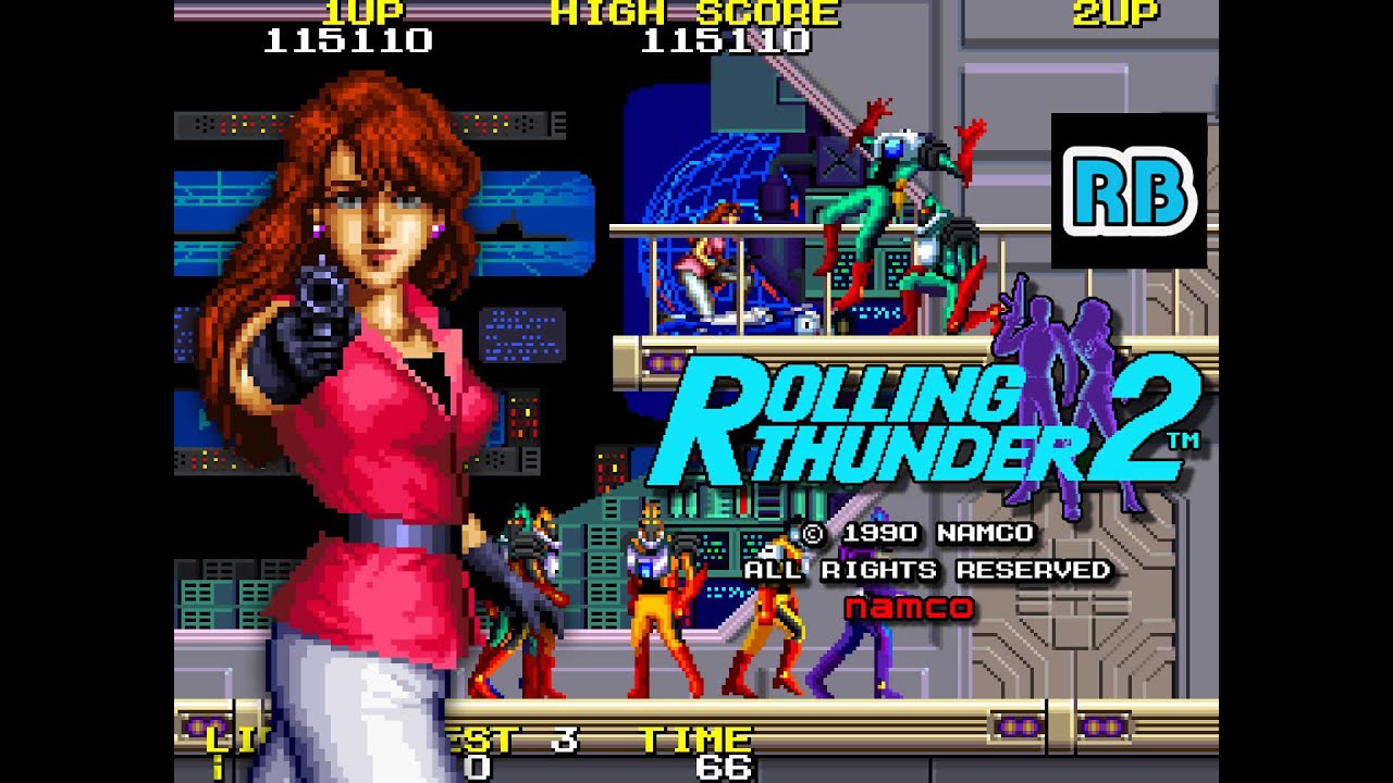 1991 [60fps] Rolling Thunder 2 (World) NoDamage ALL
