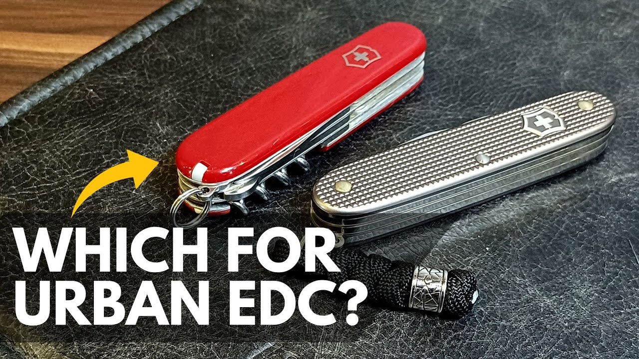 93mm Alox or 91mm Cellidor Swiss Army Knife for Urban EDC?