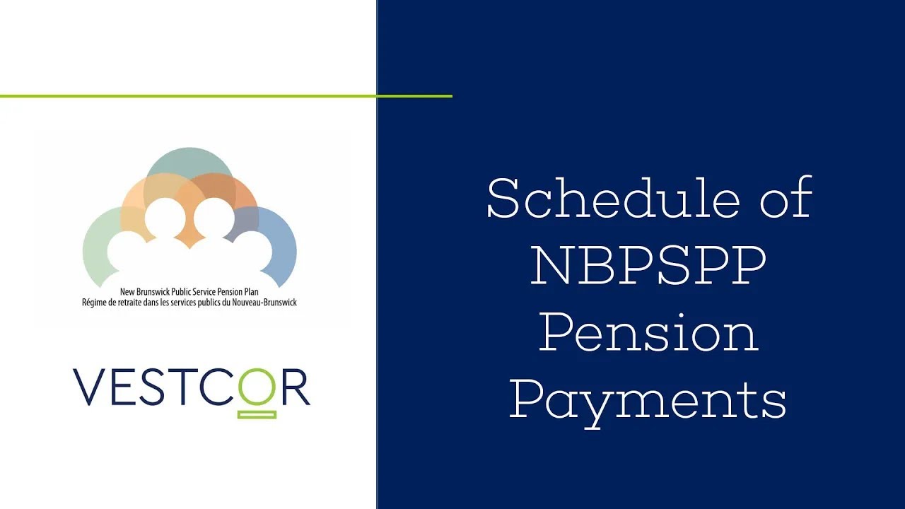 Schedule of NBPSPP Pension Payments