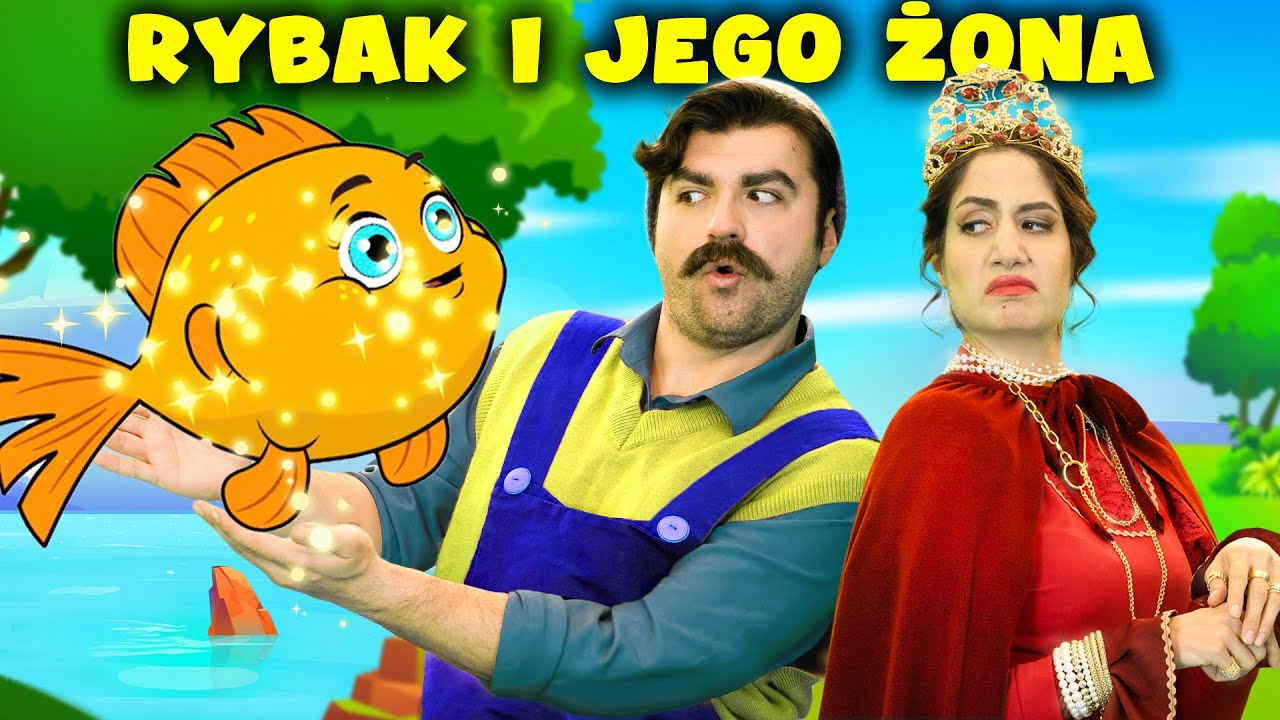 Rybak i jego żona | Bajki po Polsku | Bajka i opowiadania na Dobranoc | Kresk&oacute;wka