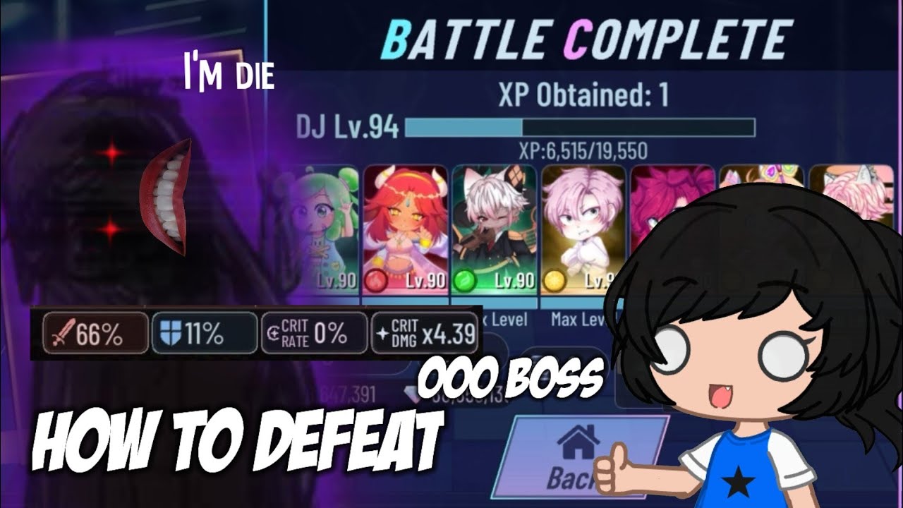 How to Defeat 000 Boss in Gacha Club