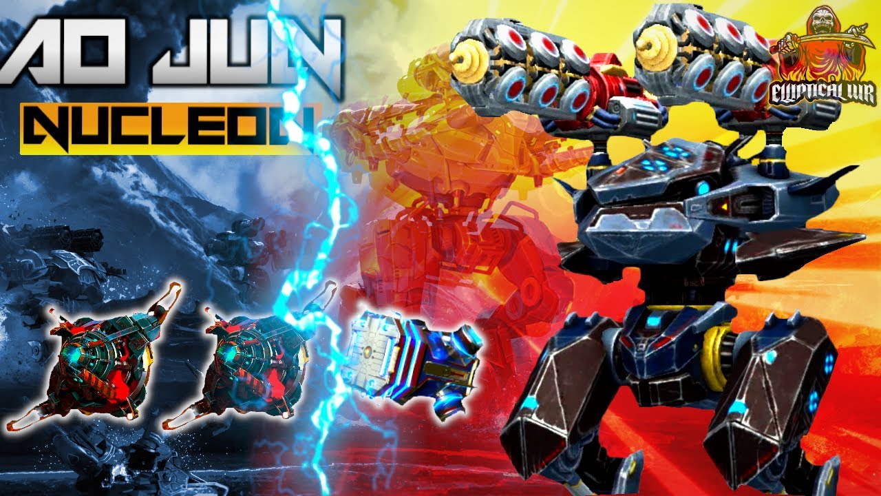 War Robots Ao Jun NUCLEON Gameplay With Legendary Pilot Alika Renner | WR Nucleon AO JUN Gameplay 🔥