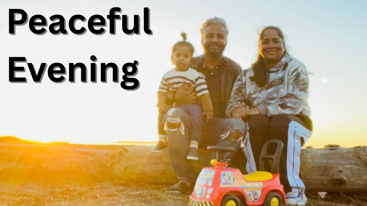 Beautiful Sunset at Mud Bay Park 🌅 | Simple Family Life in Canada