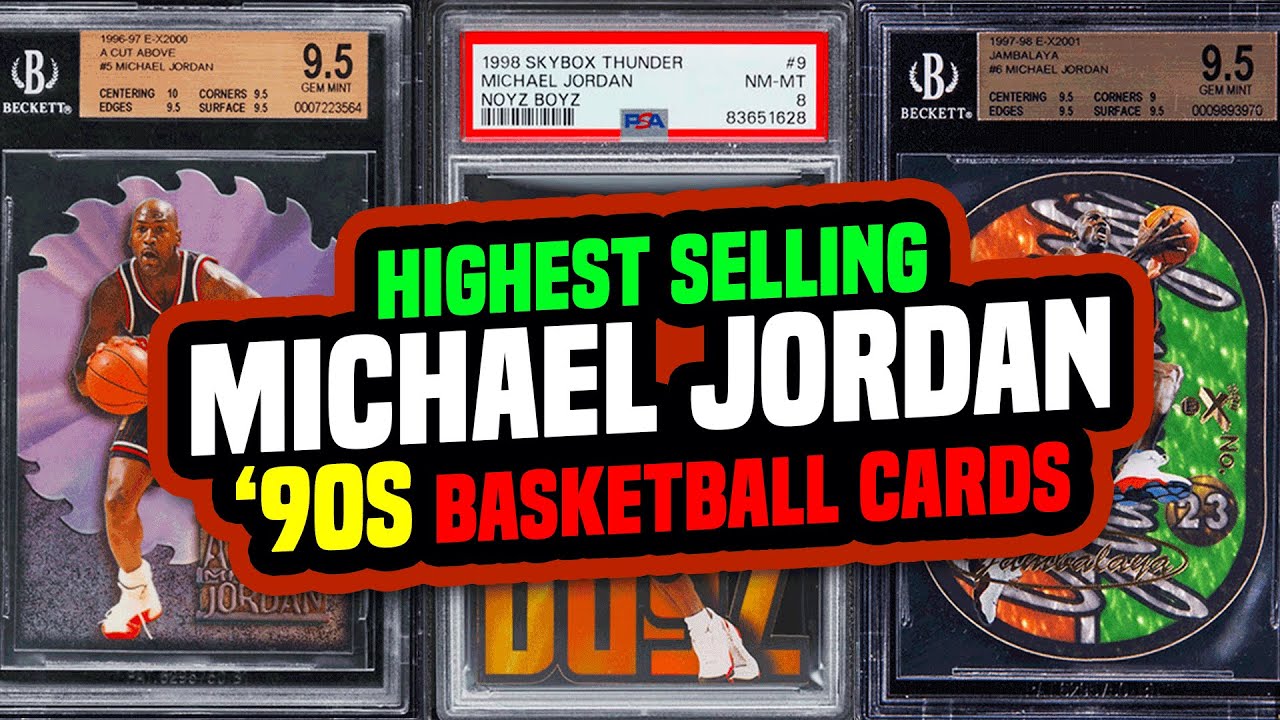 These '90s Michael Jordan Basketball Cards Are Selling Big Time 🔥 🙌 Which Cards Sell for the most?