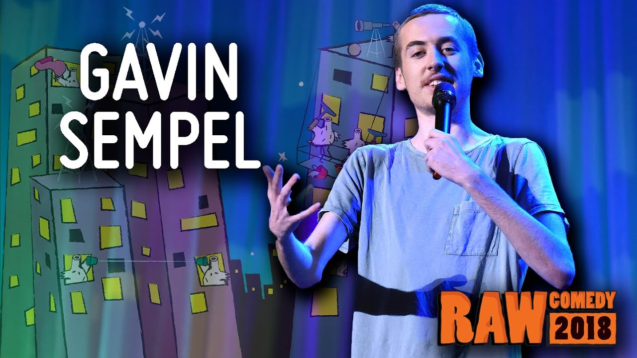 Gavin Sempel (VIC) - Runner Up, RAW Comedy National Grand Final 2018