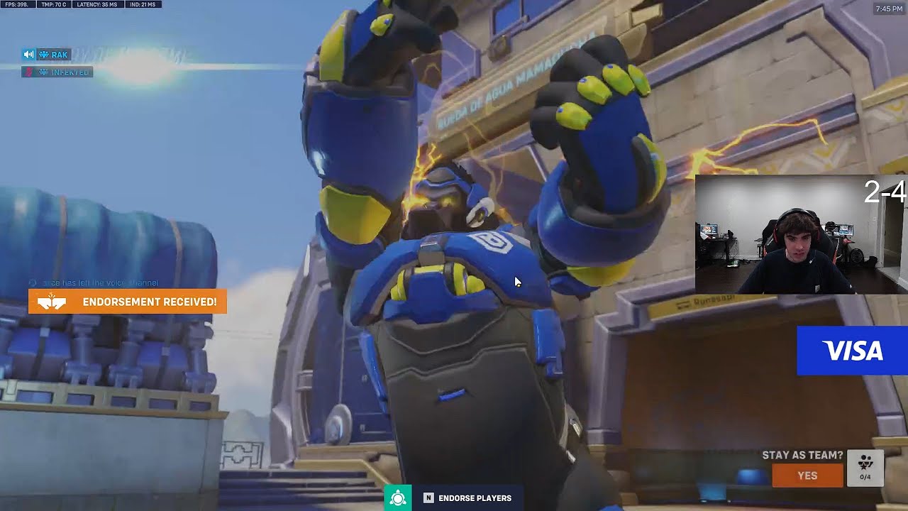 POTG! TL INFEKTED WINSTON OVERWATCH 2 GAMEPLAY SEASON 18 TOP 500