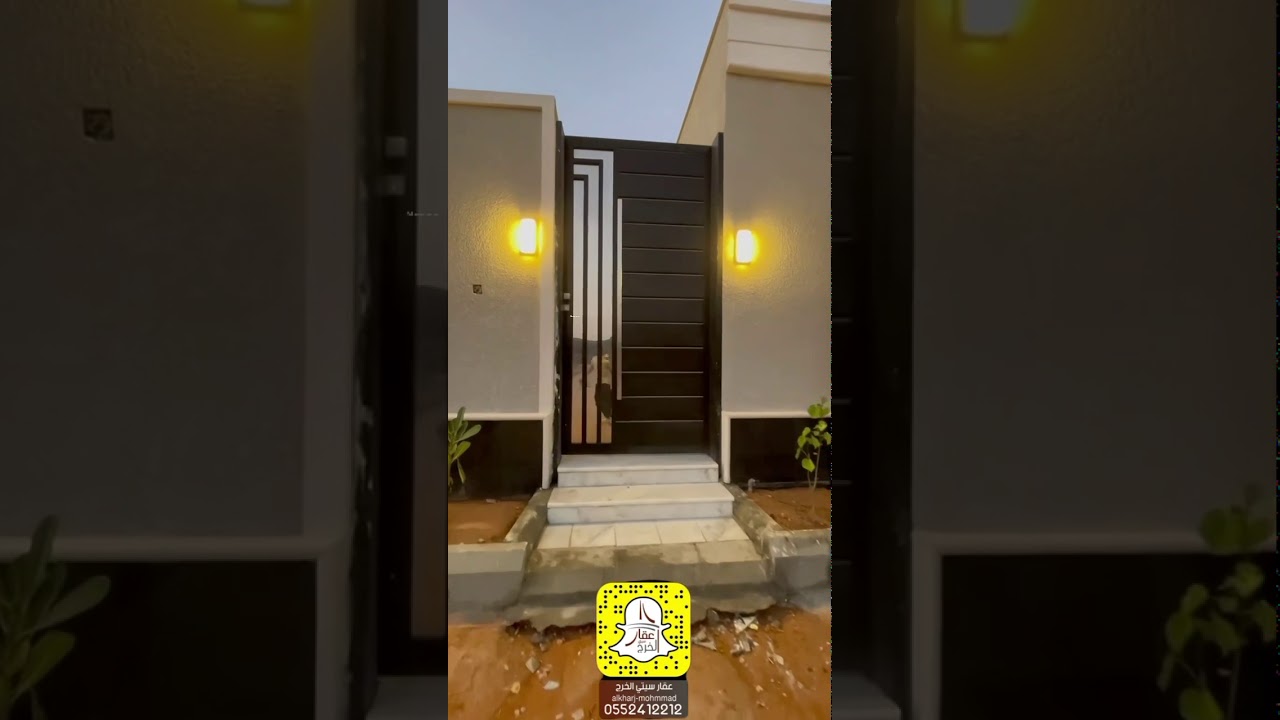 فيلا درج داخلي + موسس شقه مساحتها 750 م شارعه 20 م جنوبيه حي #الصفا (( الجوازات )#الخرج
