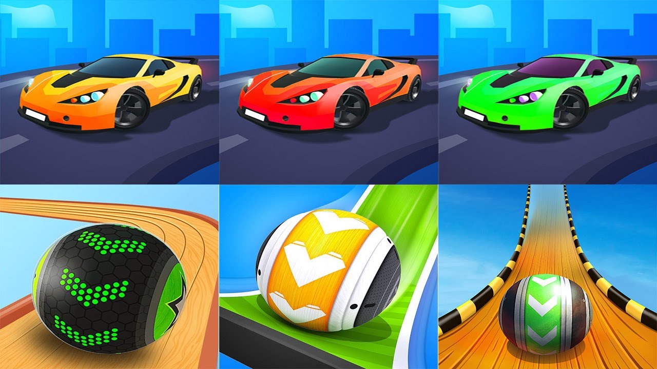 Race Master 3D VS Going Balls Ball Run 2048 Blob Runner 3D #3