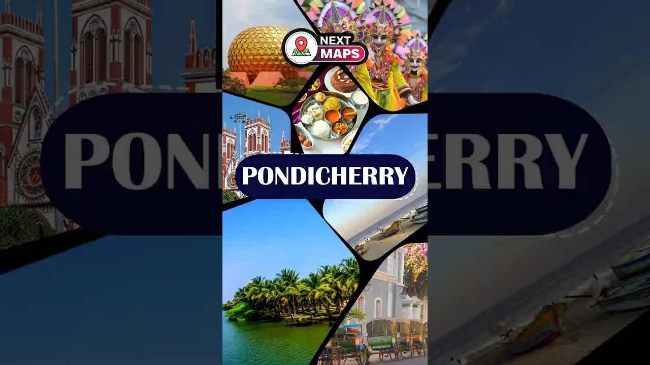 Pondicherry/Puducherry Map Explored: Discover India&rsquo;s French Riviera! 🗺️🇮🇳 #pondicherry