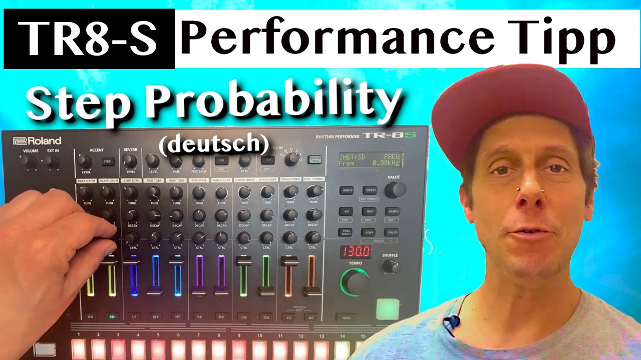 Roland TR8-S Step Probability und Motion Record | Mortimer Barten