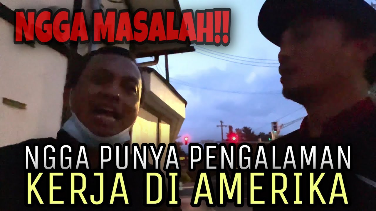 KERJA DI AMERIKA TANPA PENGALAMAN NGGA MASALAH!!