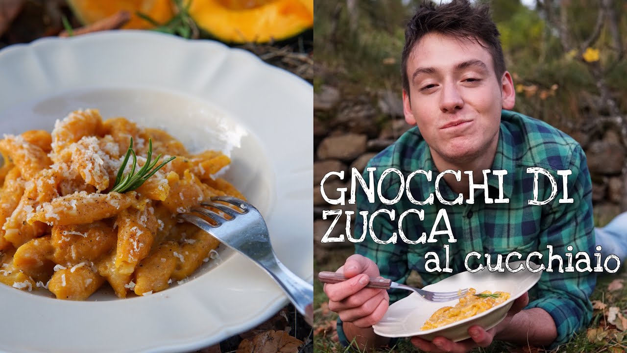 GNOCCHI DI ZUCCA AL CUCCHIAIO senza spianatoia - facili, veloci, morbidi e golosi - ricetta perfetta