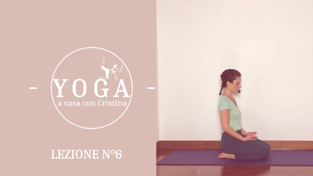 Lezione di yoga a casa con Cristina - n6