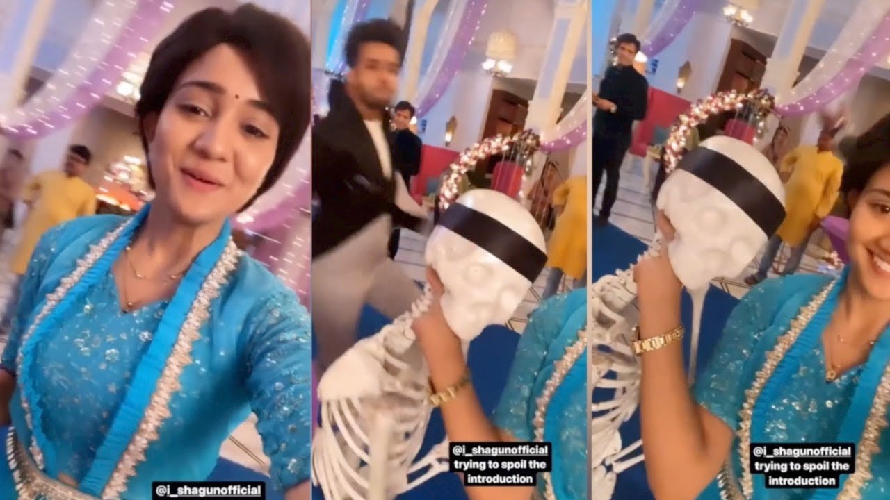 Meet Serial Off Screen Masti 😍||  Shagun Pandey FUNNY VIDEO FOR Ashi Singh