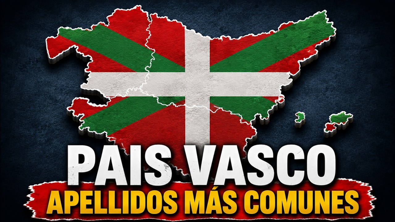 APELLIDOS MÁS COMUNES EN EL PAÍS VASCO