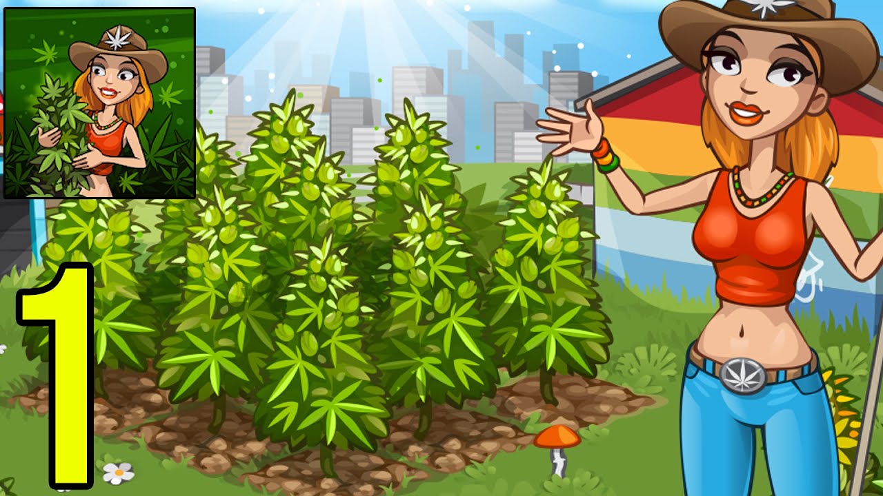 Weed Farm Tycoon: Ganja Paradise - Gameplay Walkthrough Part 1 (iOS, Android)
