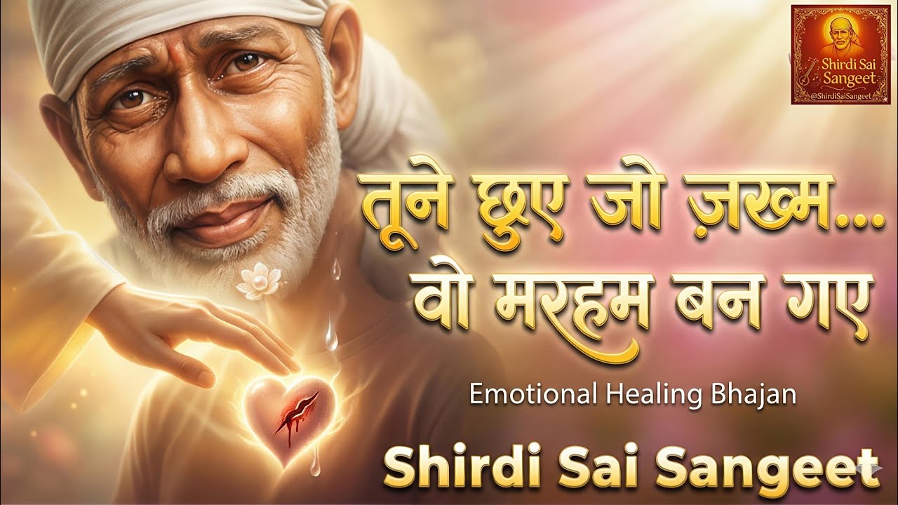तूने छुए जो ज़ख्म, वो मरहम बन गए 😭 | Mere Saare Aansu Sai Shabnam Ban Gaye| Emotional Sai Bhajan 2026