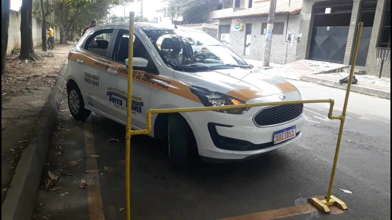 Primeira Aula  de Baliza Passo a passo  Entrada e Saída Ford Ka Gol Hb20 Ônix Pálio ! 99581 5814
