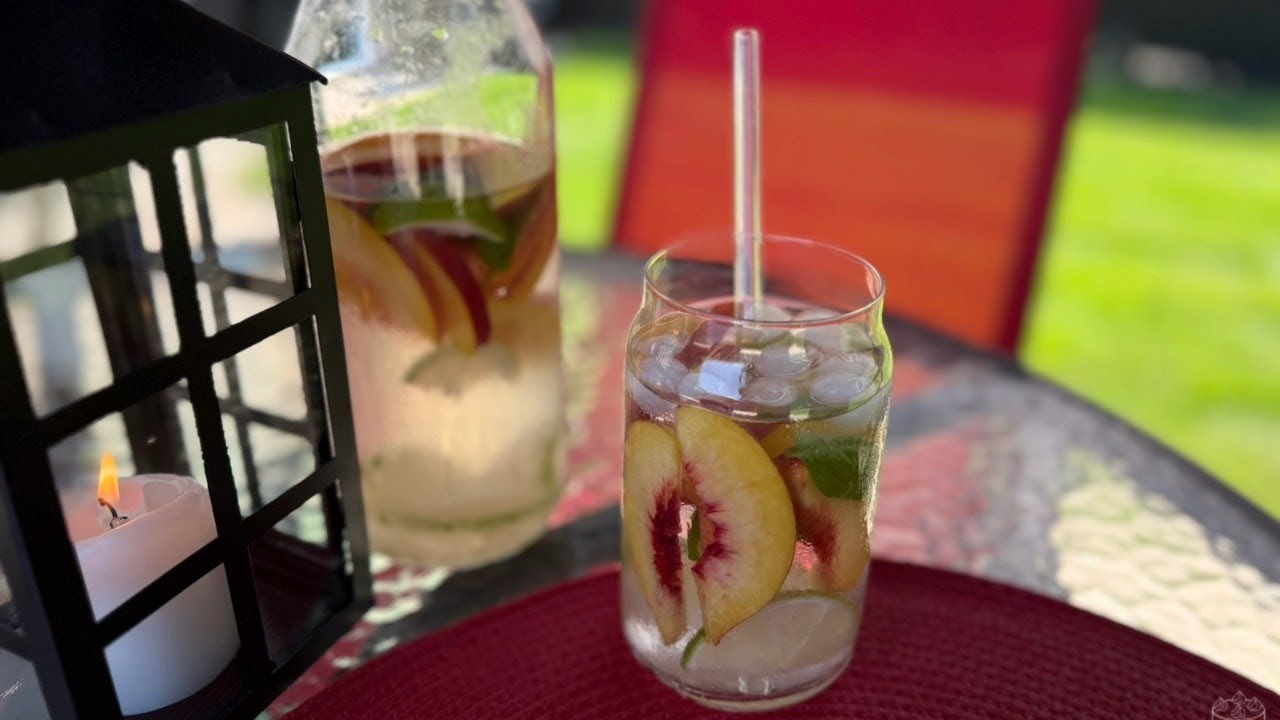 Peach water