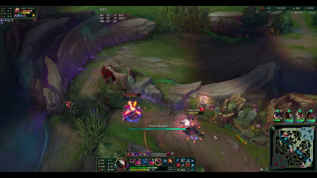 Zed vs Vlad