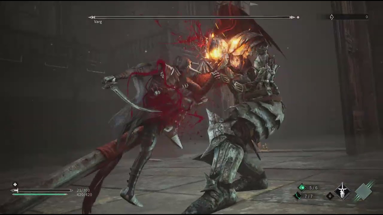 Thymesia: Varg boss fight