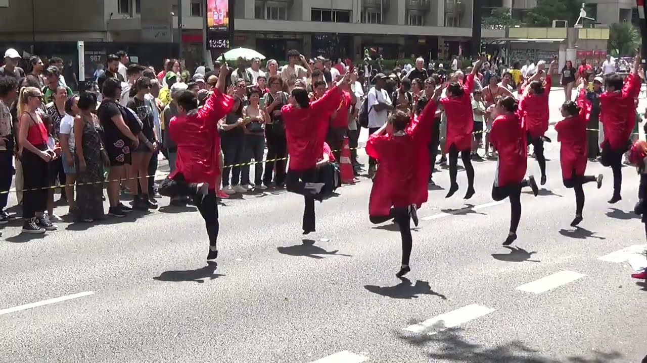 GRUPO CORPUS LINE & RIZUMU MELODY - YUMÊ MATSURI 2026 -Avenida Paulista sp