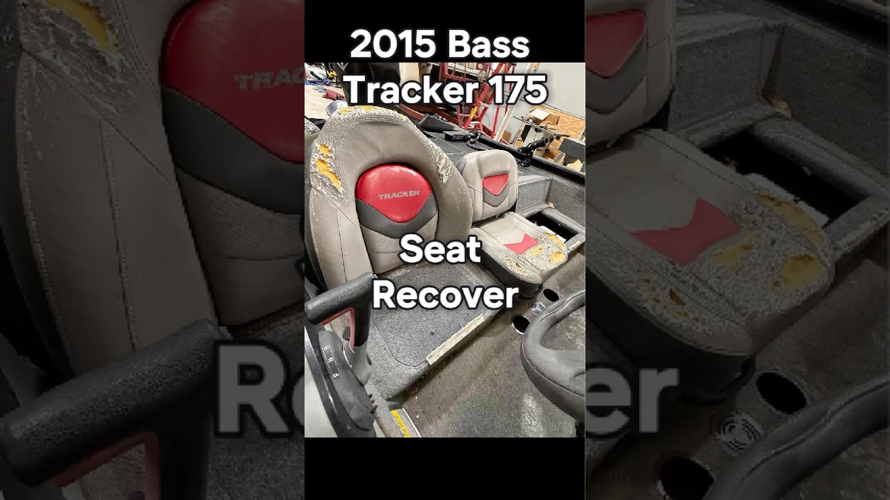 Bass Tracker 175 Seats Sun-fried seats, recovered in top-grade marine vinyl. 2015 175 TXW Tracker