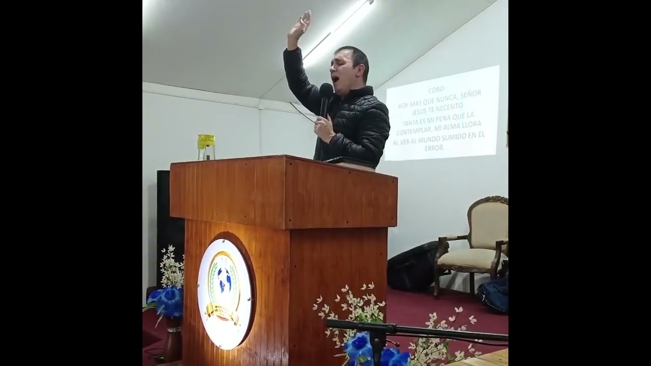 Hoy mas que nunca señor Jesús te necesito -Pastor fabián morales 👏